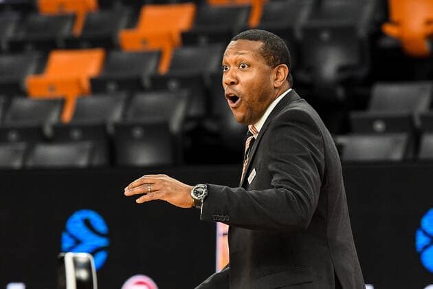 GER, EuroCup, ratiopharm ulm vs Virtus Segafredo Bologna 25 01 2022, ratiopharm arena, Neu Ulm, GER, EuroCup, ratiopharm ulm vs Virtus Segafredo Bologna, in picture Tyron McCoy Ulm , Emotion nordphotoxGmbHx xHafner nph00200