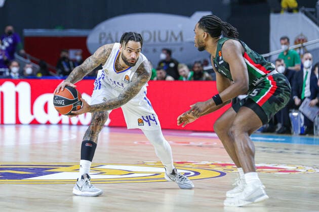 25th January 2022 Wizink Center Madrid, Spain Turkish Airlines Euroleague Basketball Spain, Real Madrid versus Unics Kazan Jeff Taylor Real Madrid Baloncesto Madrid Madrid Madrid Spain Basketball Copyright: xAlbaxPachecox xAgenciaxLOFx