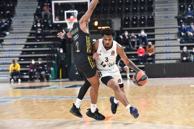 Chris Jones (asvel) BASKETBALL : LDLC ASVEL vs Bayern Munich - Euroligue - 25 01 2022 FredericChambert Panoramic 