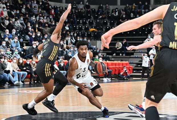 Chris Jones (asvel) BASKETBALL : LDLC ASVEL vs Bayern Munich - Euroligue - 25 01 2022 FredericChambert Panoramic 