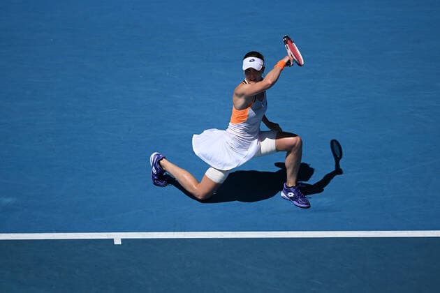 Alize Cornet TENNIS : Australian Open 2022 - 26 janvier AntoineCouvercelle Panoramic 