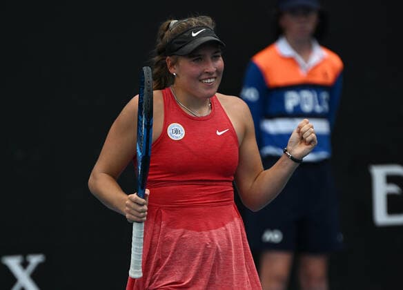 2022 Australian Open AO Junior Girls Event Carolina Kuhl , Germany