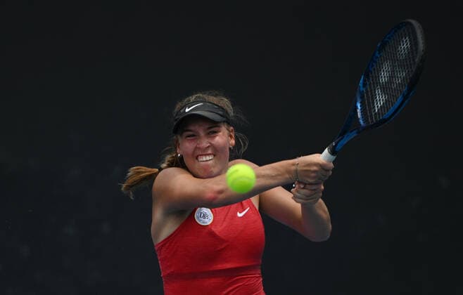 2022 Australian Open AO Junior Girls Event Carolina Kuhl , Germany