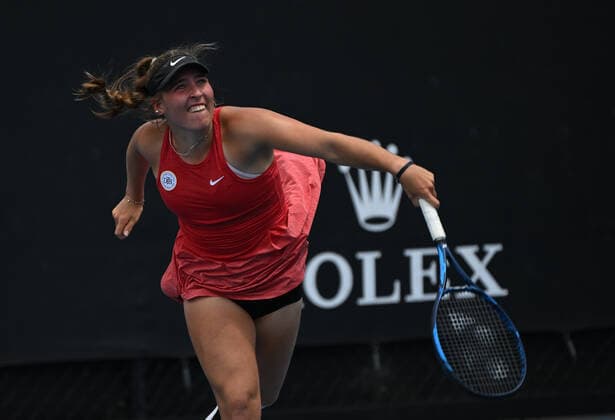 2022 Australian Open AO Junior Girls Event Carolina Kuhl , Germany