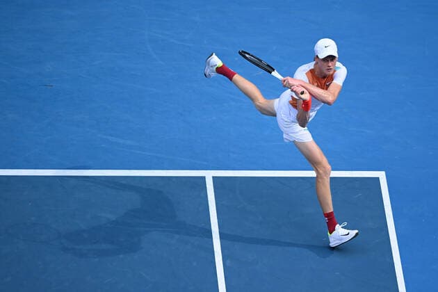 Jannik Sinner TENNIS : Australian Open 2022 - 26 janvier AntoineCouvercelle Panoramic 