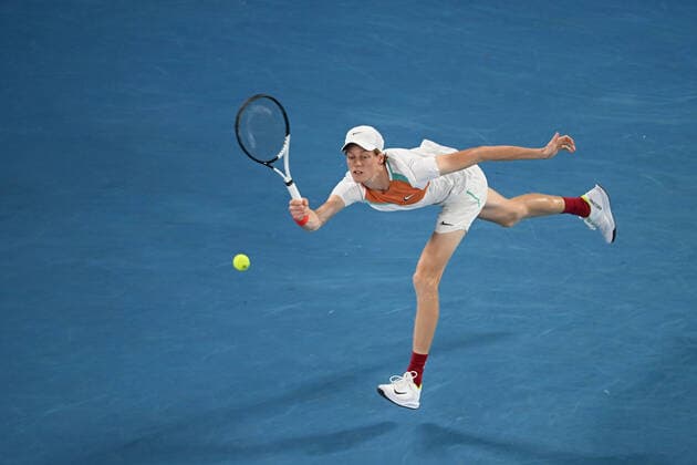 Jannik Sinner TENNIS : Australian Open 2022 - 26 janvier AntoineCouvercelle Panoramic 