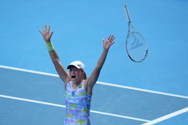 2022 Australian Open Iga Swiatek , Poland