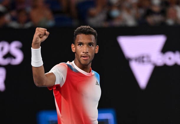 2022 Australian Open Felix Auger Aliassime , Canada
