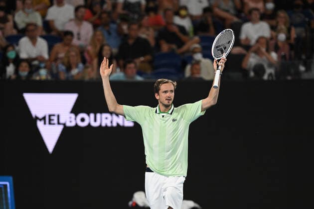 Daniil Medvedev TENNIS : Australian Open 2022 - 26 janvier AntoineCouvercelle Panoramic 