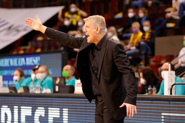 Ludwigsburg , Basketball Champions League MHP Riesen Ludwigsburg vs JDA Dijon , Coach John Patrick Riesen