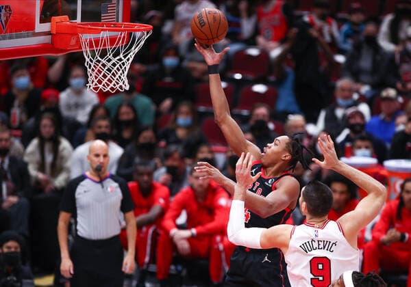 Basketball, NBA, Chicago Bulls - Toronto Raptors