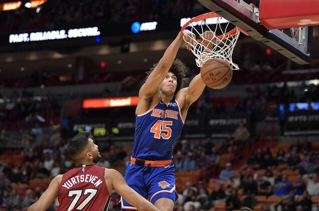 Basketball, NBA, Miami Heat - New York Knicks