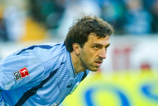 Aus 1. Bundesliga (BL) VfL Wolfsburg - VfL Bochum 2:0 am 22.03.2003. Im Foto: TW Claus Reitmaier vom VfL Wofsburg *** From 1 Bundesliga BL VfL Wolfsburg VfL Bochum 2 0 on 22 03 2003 In photo TW Claus Reitmaier from VfL Wofsburg