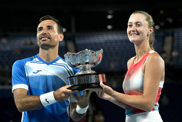 Tennis, Australian Open, Mladenovic and Dodig win mixed doubles