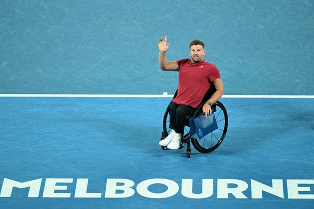 Tennis, Australian Open, wheelchair tennis, Dylan Alcott gets a bye