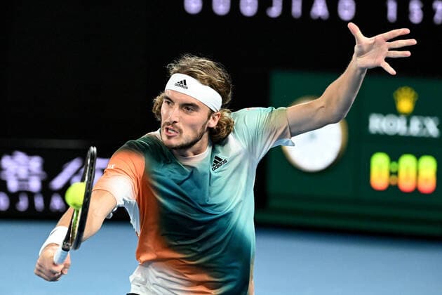Tennis, Australian Open, Semifinals, Daniil Medvedev - Stefanos Tsitsipas