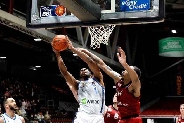 Basketball, BBL, NINERS Chemnitz - Fraport Skyliners Frankfurt