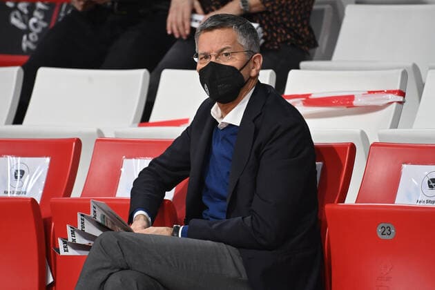 Herbert HAINER President Bayern Muenchen Basketball EuroLeague 23 Matchday FC Bayern Muenchen Alba Berlin on 28 01 2022 A U D I D O M E