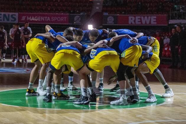 Alba Berlin is getting into the swing of things, FC Bayern Basketball vs Alba Berlin, easyCredit BBL, 28 01 2022 Munich Bavaria Germany Copyright: xkolbert-press UlrichxGamelx
