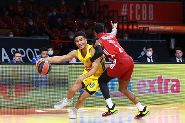 2 Corey Walden FCBB vs 0 Maodo Lo Alba Basketball EuroLeague FC Bayern Muenchen vs Alba Berlin Audi Dome on 28 01 2022 PHOTO Mladen Lackovic LakoPress