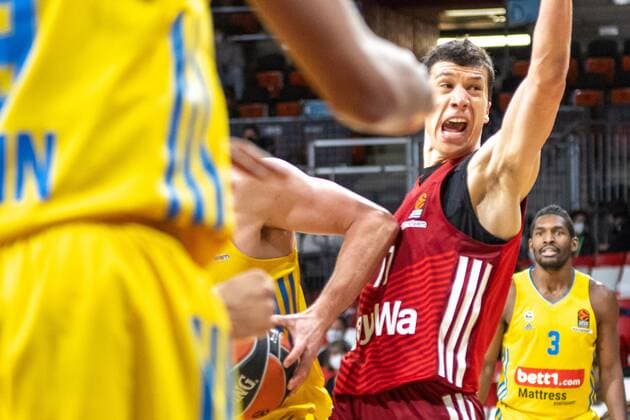 Vladimir Lucic 11 FC Bayern , FC Bayern Basketball vs Alba Berlin, easyCredit BBL, 28 01 2022 Munich Bavaria Germany Copyright: xkolbert-press UlrichxGamelx