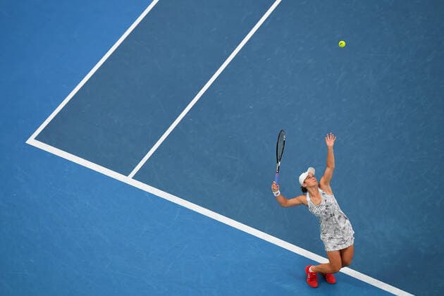 Tennis, Australian Open, Womens Final, Ashleigh Barty - Danielle Collins