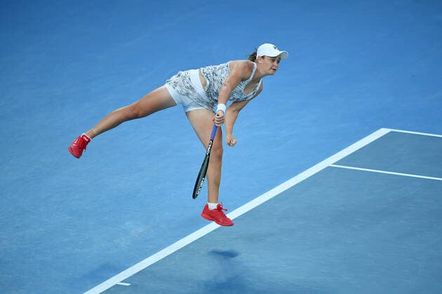 Ashleigh Barty (Aus) TENNIS : Australian Open 2022 - 29 janvier AntoineCouvercelle Panoramic 
