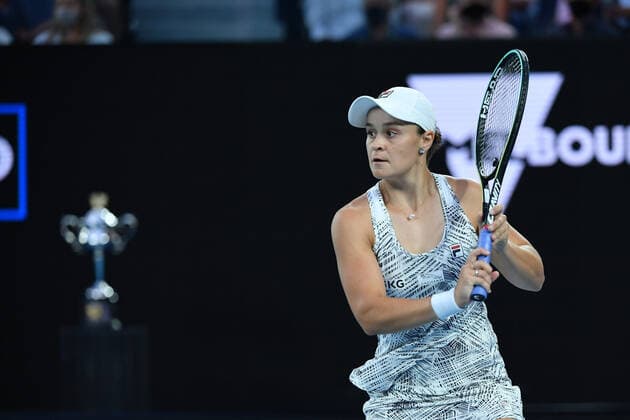 Ashleigh Barty (Aus) TENNIS : Australian Open 2022 - 29 janvier AntoineCouvercelle Panoramic 