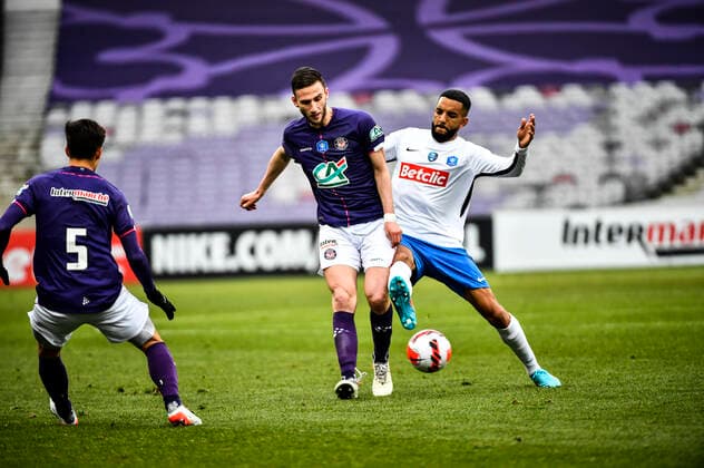 Football, Coupe de France, FC Toulouse - FC Versailles