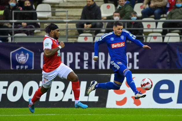 Football, Coupe de France, Stade Reims - SC Bastia
