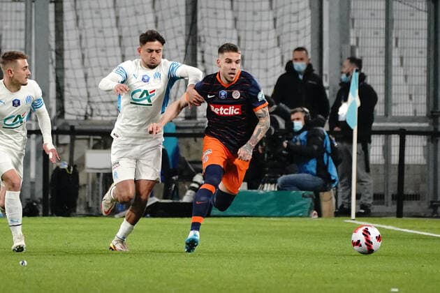 Football, Coupe de France, Olympique Marseille - HSC Montpellier