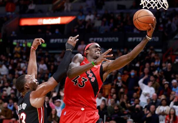 Basketball, NBA, Miami Heat - Toronto Raptors