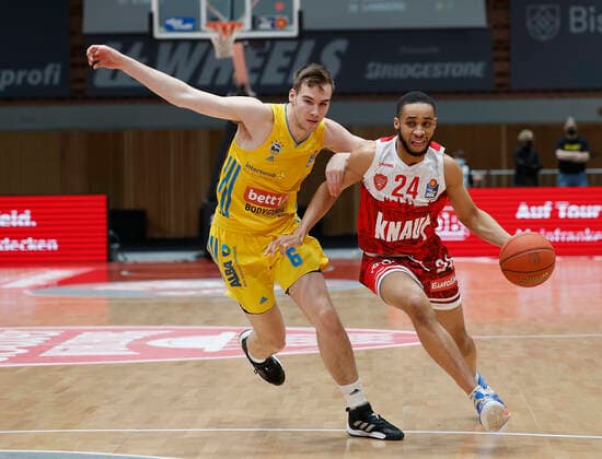 Basketball, BBL, s.Oliver Würzburg - Alba Berlin