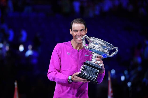 Rafael Nadal (Esp) TENNIS : Australian Open 2022 - 31 janvier AntoineCouvercelle Panoramic 