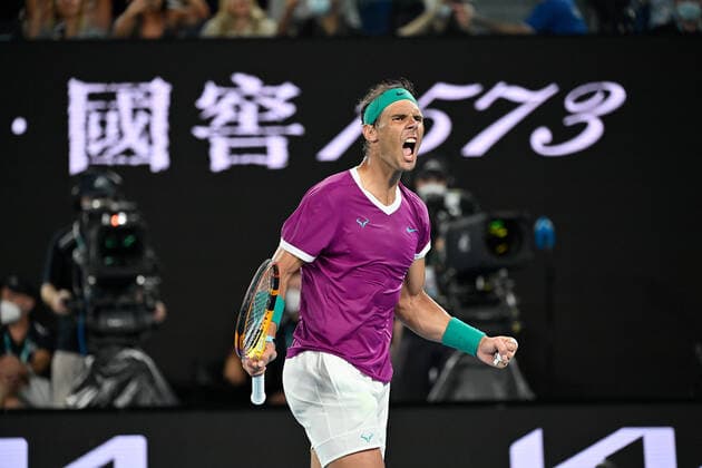 2022 Australian Open Rafael Nadal , Spain