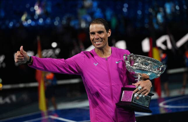 2022 Australian Open Rafael Nadal , Spain