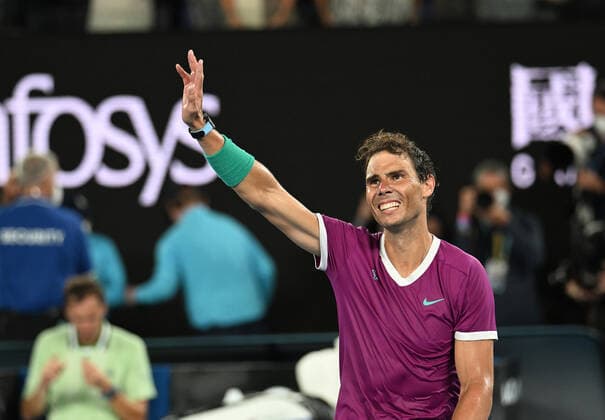 2022 Australian Open Rafael Nadal , Spain