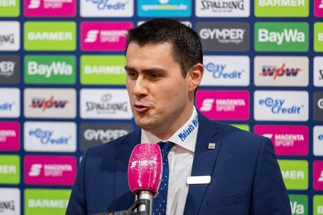Head Coach Mauricio Parra medi Bayreuth , FC Bayern Basketball vs medi Bayreuth, easyCredit BBL, 30 01 2022 Munich Bavaria Germany Copyright: xkolbert-press UlrichxGamelx