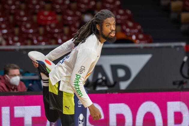 Marcus Thornton 3 medi Bayreuth , during warmup, FC Bayern Basketball vs medi Bayreuth, easyCredit BBL, 30 01 2022 Muenchen Bayern Germany Copyright: xkolbert-press UlrichxGamelx