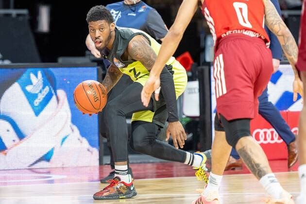 Sacar Anim 2 medi Bayreuth , FC Bayern Basketball vs medi Bayreuth, easyCredit BBL, 30 01 2022 Munich Bavaria Germany Copyright: xkolbert-press UlrichxGamelx