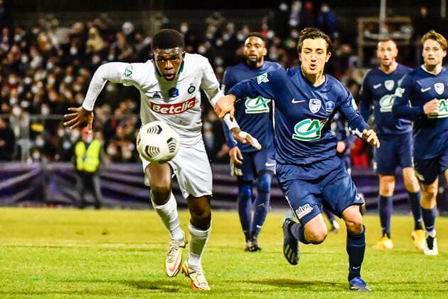 Football, Coupe de France, FC Bergerac - AS St. Etienne