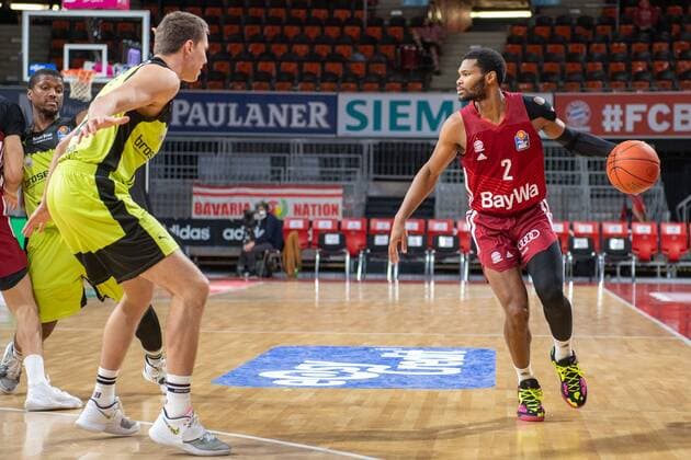 Corey Walden 2 FC Bayern , FC Bayern Basketball vs medi Bayreuth, easyCredit BBL, 30 01 2022 Munich Bavaria Germany Copyright: xkolbert-press UlrichxGamelx