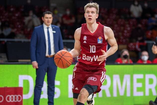 Ognjen Jaramaz 10 FC Bayern , FC Bayern Basketball vs medi Bayreuth, easyCredit BBL, 30 01 2022 Munich Bavaria Germany Copyright: xkolbert-press UlrichxGamelx