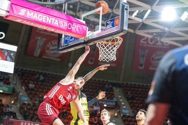 Zan Mark Sisko 31 FC Bayern , FC Bayern Basketball vs medi Bayreuth, easyCredit BBL, 30 01 2022 Munich Bavaria Germany Copyright: xkolbert-press UlrichxGamelx