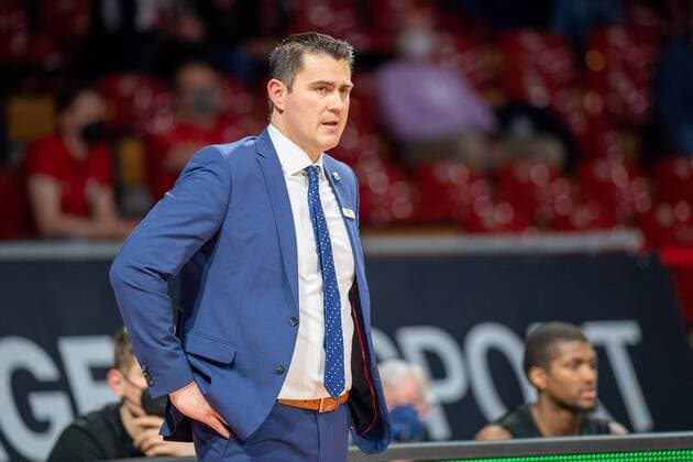 Head Coach Mauricio Parra medi Bayreuth , FC Bayern Basketball vs medi Bayreuth, easyCredit BBL, 30 01 2022 Munich Bavaria Germany Copyright: xkolbert-press UlrichxGamelx