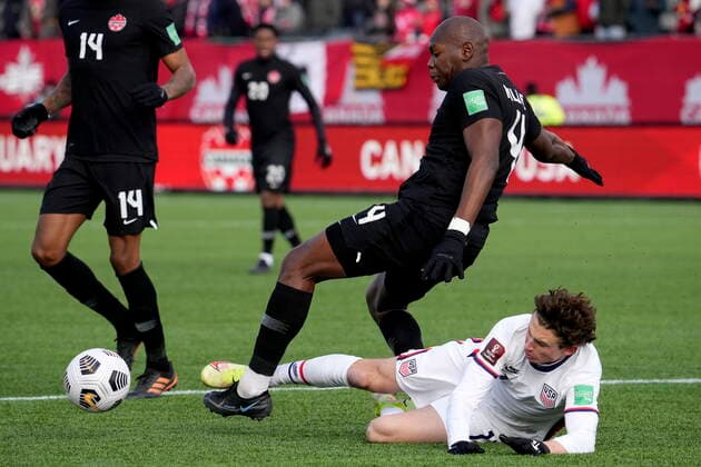 Football, World Cup qualifier, Canada - USA