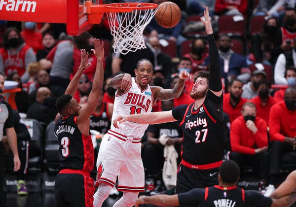 Basketball, NBA, Chicago Bulls - Portland Trail Blazers