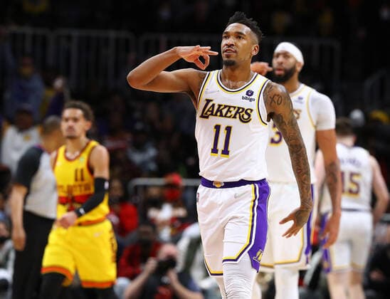Basketball, NBA, Atlanta Hawks - Los Angeles Lakers
