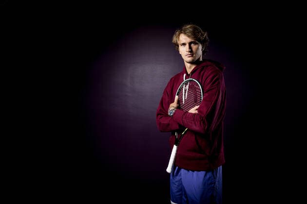 Alexander Zverev (Ger) TENNIS : Alexander Zverev (Ger) - Open Sud de France 2022 - Montpellier - 31 01 2022 JBAutissier Panoramic 