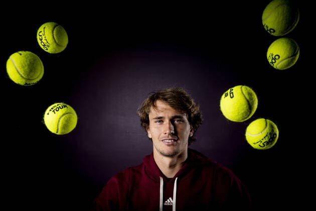 Alexander Zverev (Ger) TENNIS : Alexander Zverev (Ger) - Open Sud de France 2022 - Montpellier - 31 01 2022 JBAutissier Panoramic 